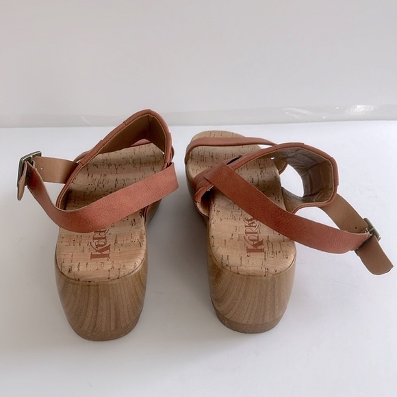 KORKS $99 Women's Fraya Comfort Wedge Platform Sandals Shoes Size 10M New - Picture 5 of 6